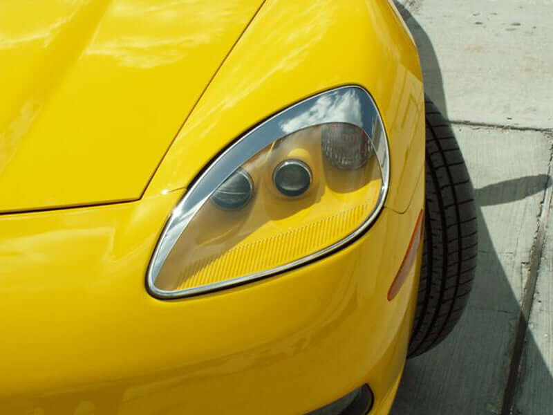 042032 Chrome Eyebrow Kit for the C6 Corvette