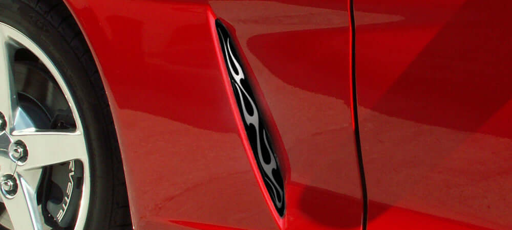 042135 Side Vent Grille for the C6 Corvette