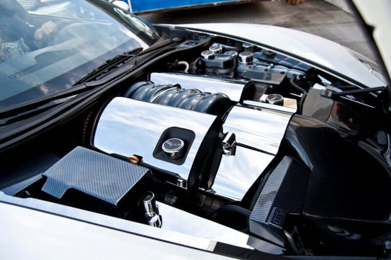 043030 American Car Craft C6 Corvette Fuel Rail Covers
