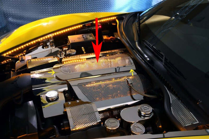 043056 C6 Corvette Illuminated Plenum Cover