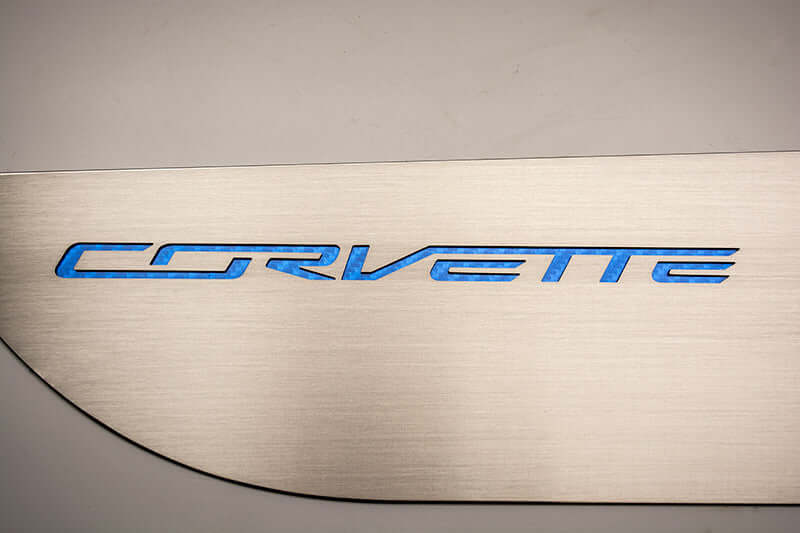 051001 Blue Corvette Door Guards from American Car Craft