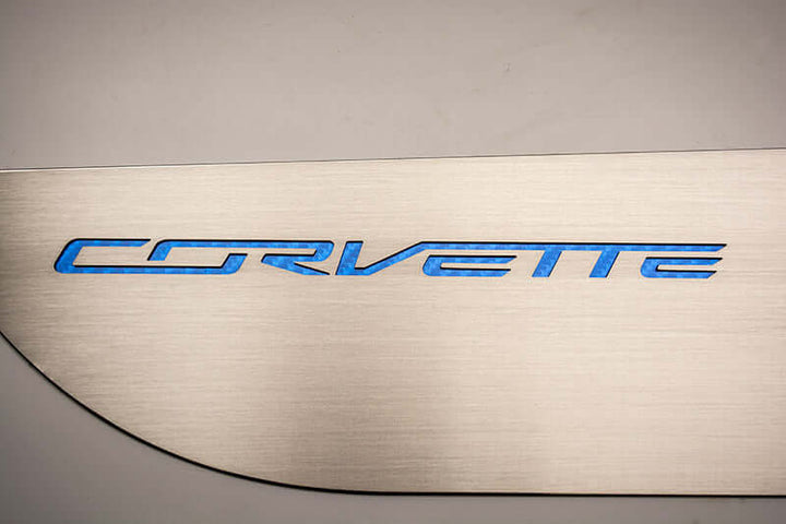051001 Blue Corvette Door Guards from American Car Craft