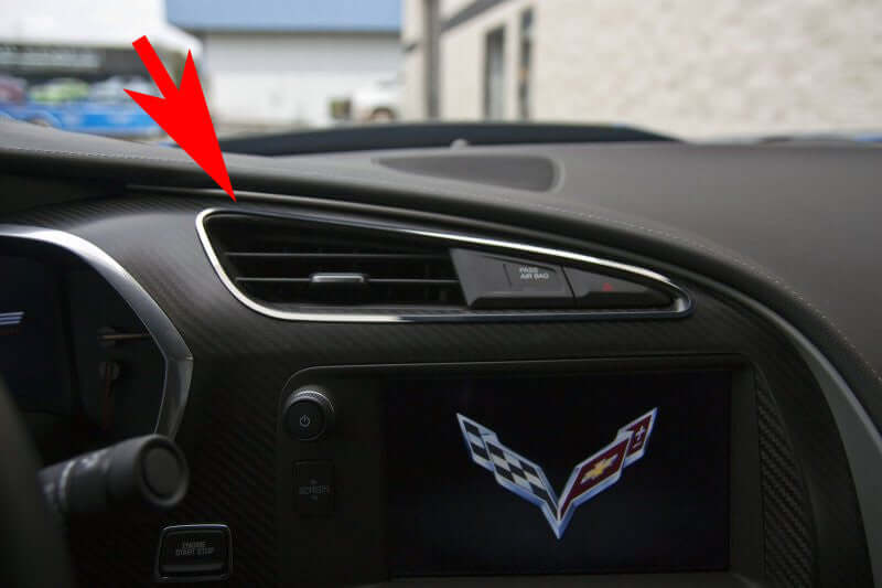 051014 C7 Corvette AC Vent Trim