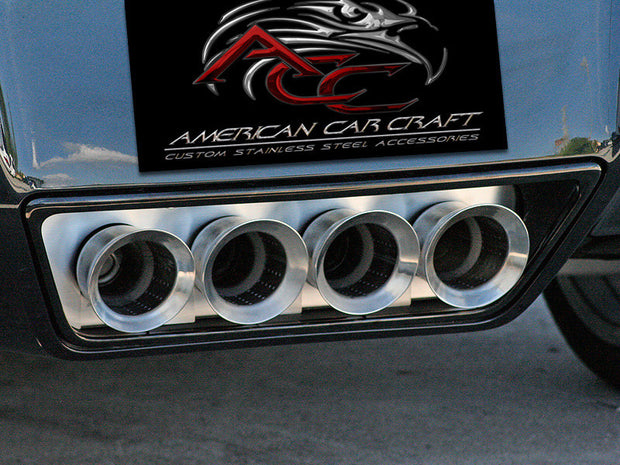 052001 Exhaust Plate from american car craft c7 corvette and z06