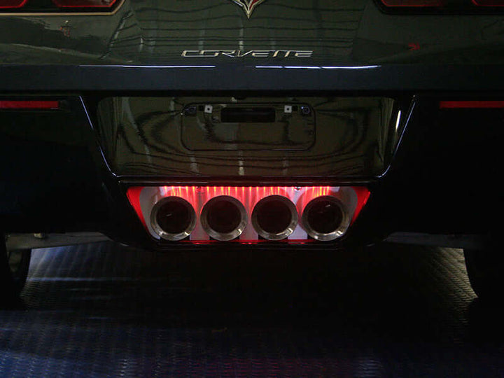 052002 Exhaust filler plate for the C7 Corvette