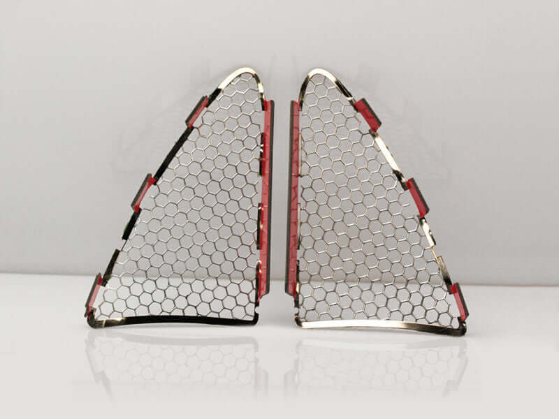 052006 c7 corvette matrix series tail light grilles american car craft