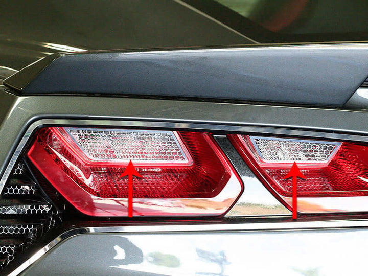 052007 C7 Corvette Up Light Grilles