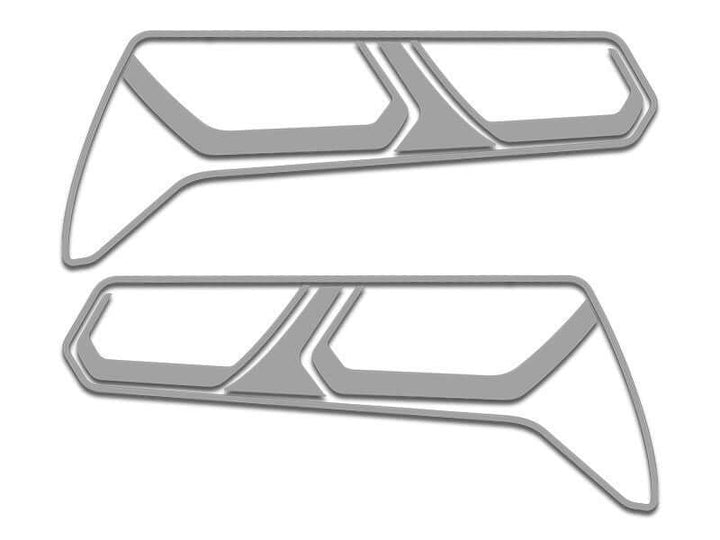 052014 american car craft polished c7 corvette tail light trim
