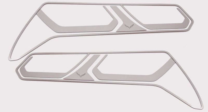 052047-P tail light bezels for the C7 Corvette from american car craft