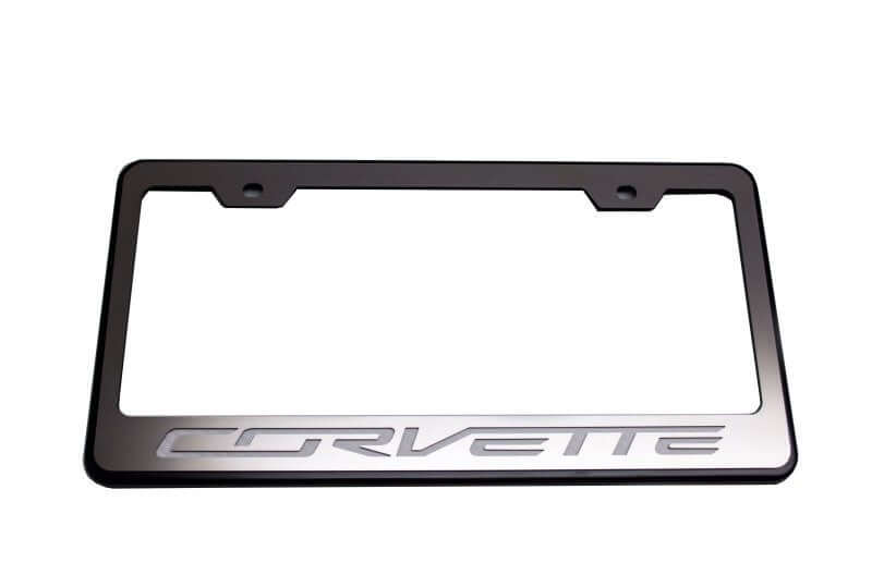 052083 license plate frame for the c7 corvette stingray