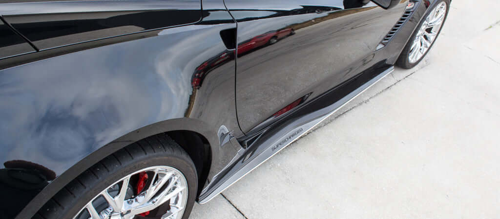 052094 Side Skirts for the C7 Corvette Z06