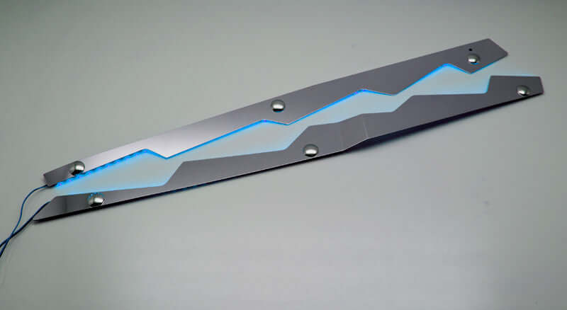 053062 illuminated Fender Cover for the C7 Corvette
