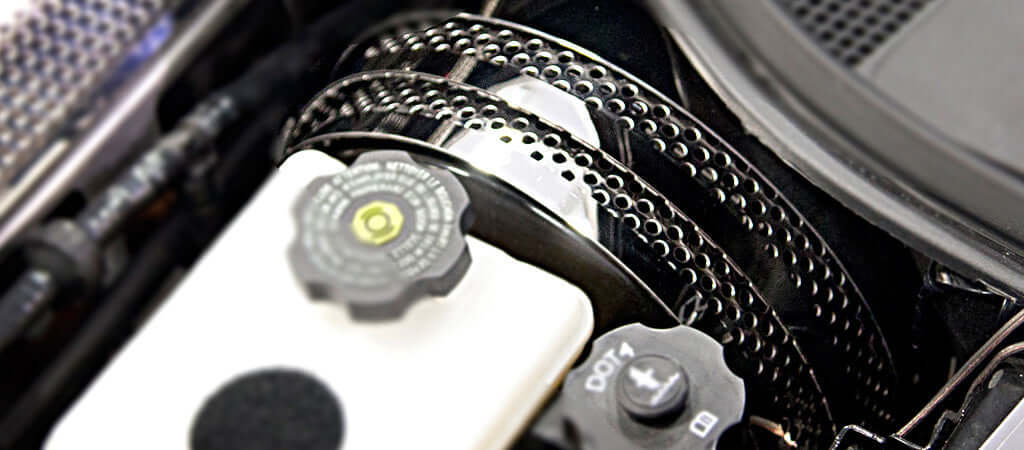 053067 Perforated Brake Booster Cover C7 Corvette american car craft