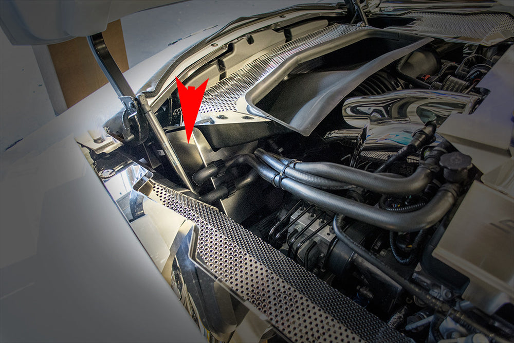 053083 C7 Corvette Fan Shroud Cover