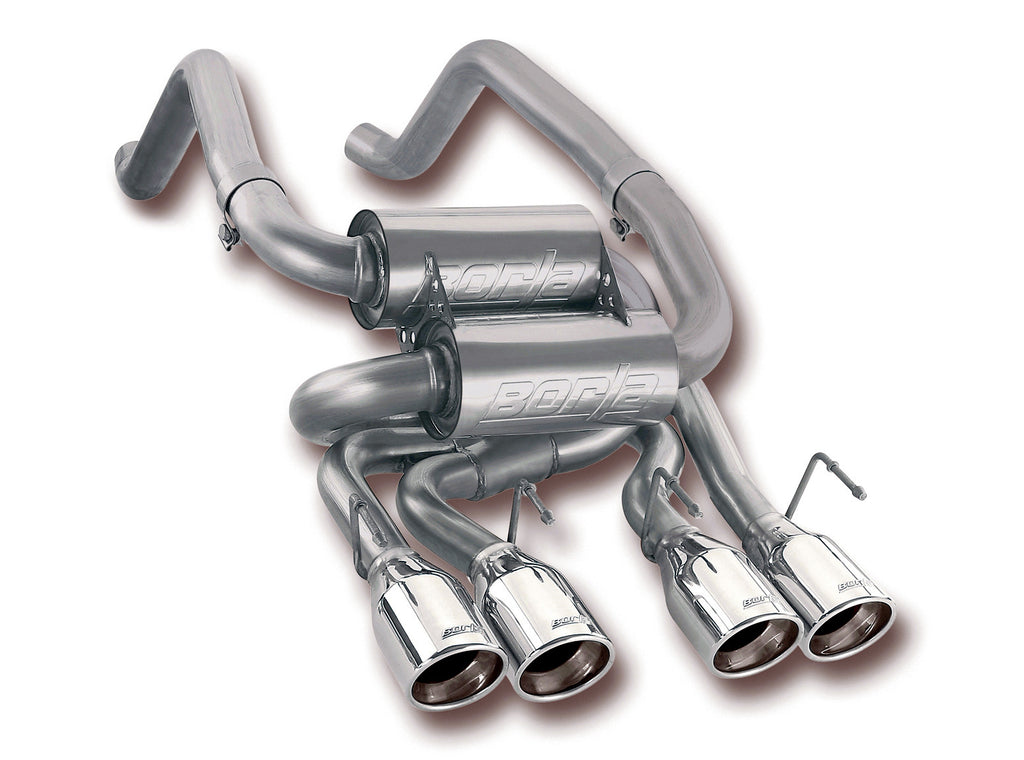 C6 Corvette Borla S-Type Classic 11744 Exhaust System (2005 - 2008