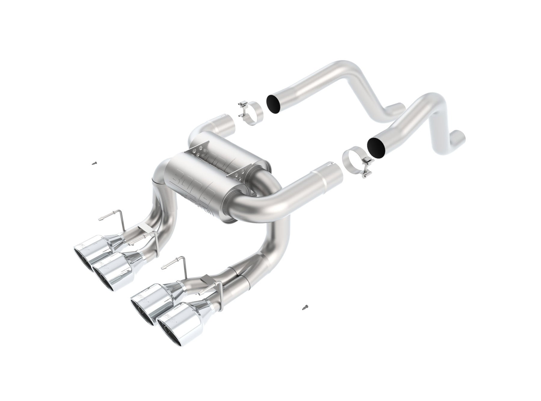 C6 Corvette Z06 Borla ATAK 11822 Exhaust System (2006 - 2013