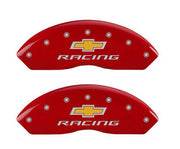 13007SBRCRD MGP Chevy Racing Caliper Covers - Red - C5 Corvette