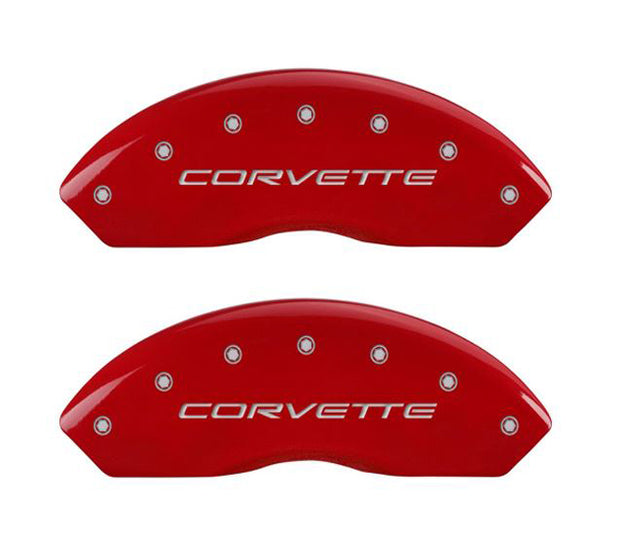 13007SCZ5RD C5 Corvette Z06 MGP Caliper Covers