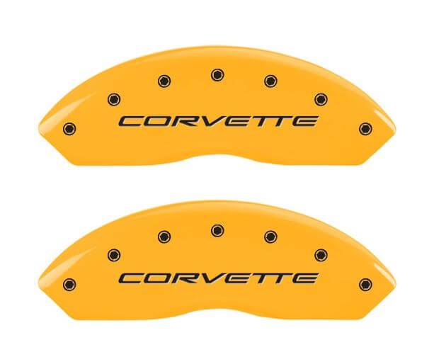 13007SCZ5YL MGP Caliper Covers - C5 Corvette Z06