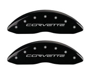 13083SCV6BK mgp caliper cover - c6 corvette Grand Sport gloss black