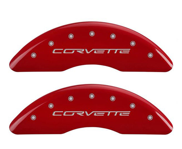 13083SCV6RD mgp caliper cover - C6 Corvette grand sport - Gloss Red