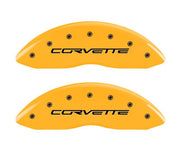 13083SCV6YL mgp caliper cover - c6 corvette Grand Sport - Yellow