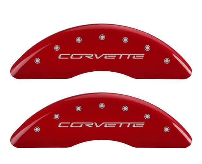 13083SCZ6RD mgp caliper cover - C6 Corvette Z06 - Gloss Red