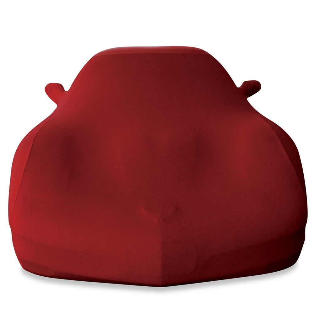 17176404 Dark red stretch satin car cover c5 corvette