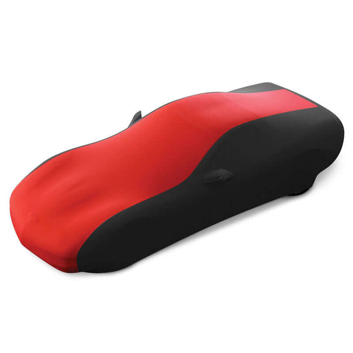 17176420 C5 Corvette Stretch Satin 2 tone Car Cover Black and Red