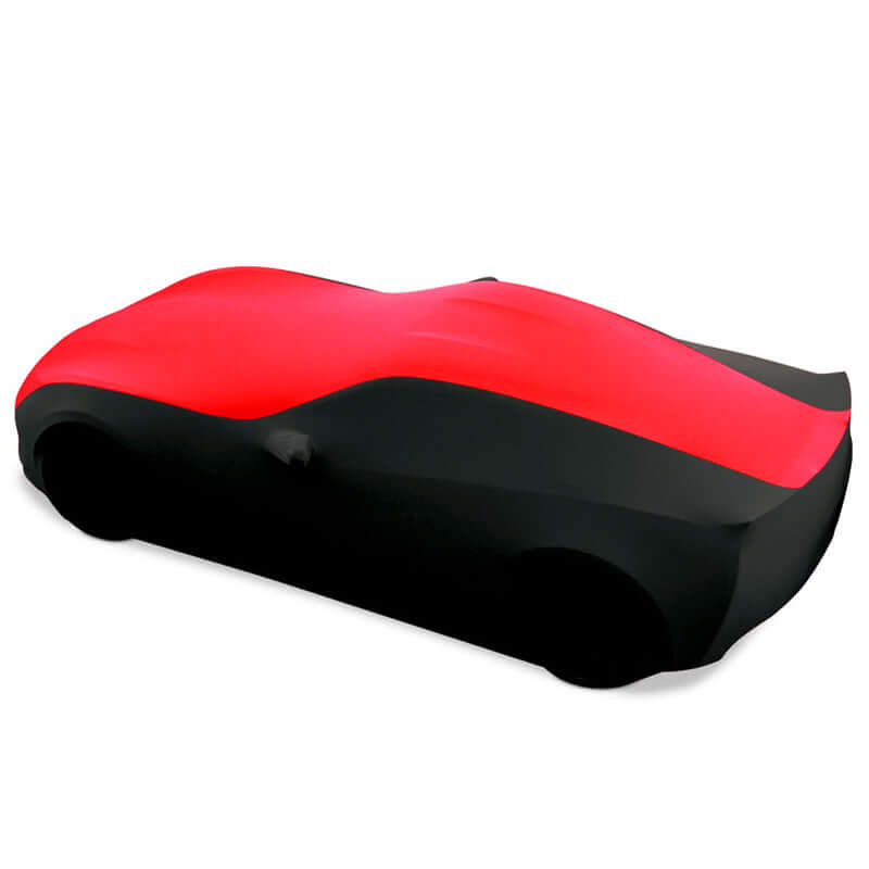 27176420 C7 Corvette Stretch Satin Car Cover Black and Red