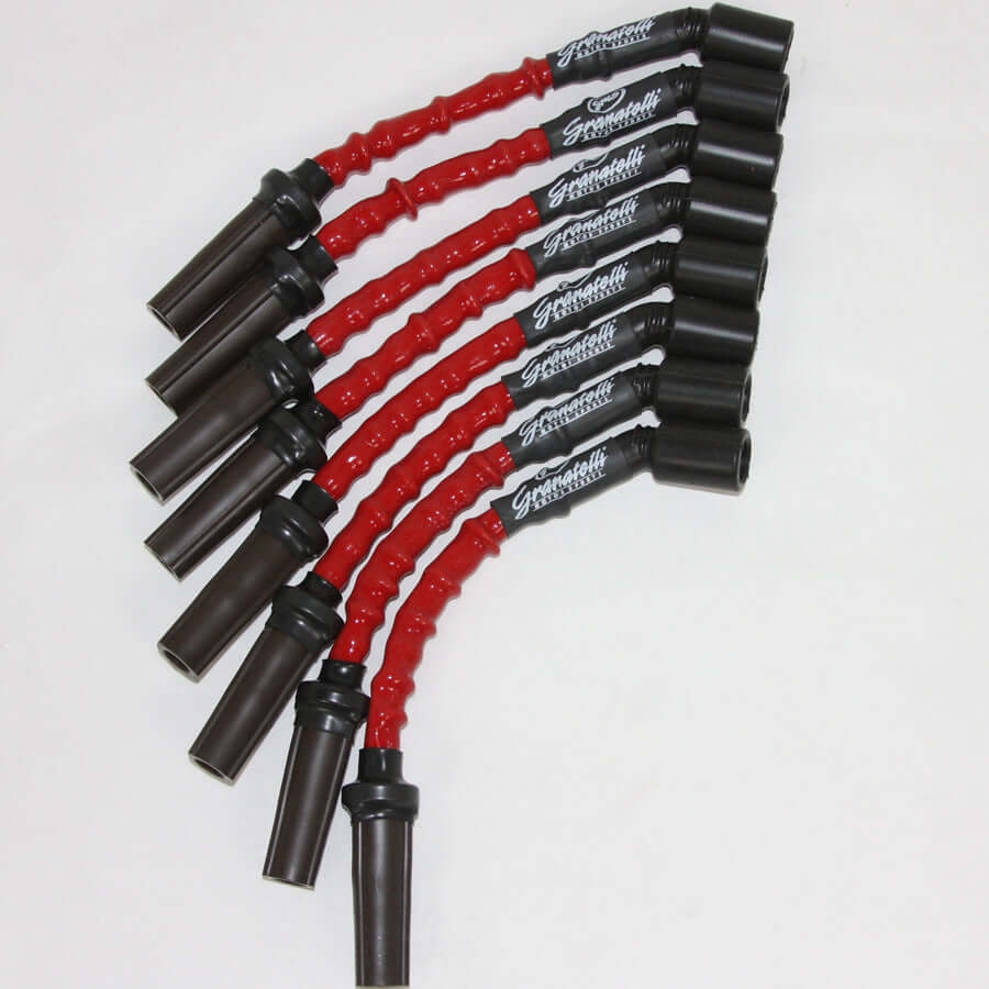 28-1545HTR  Granatelli Spark Plug Wires - Red - C5 Corvette