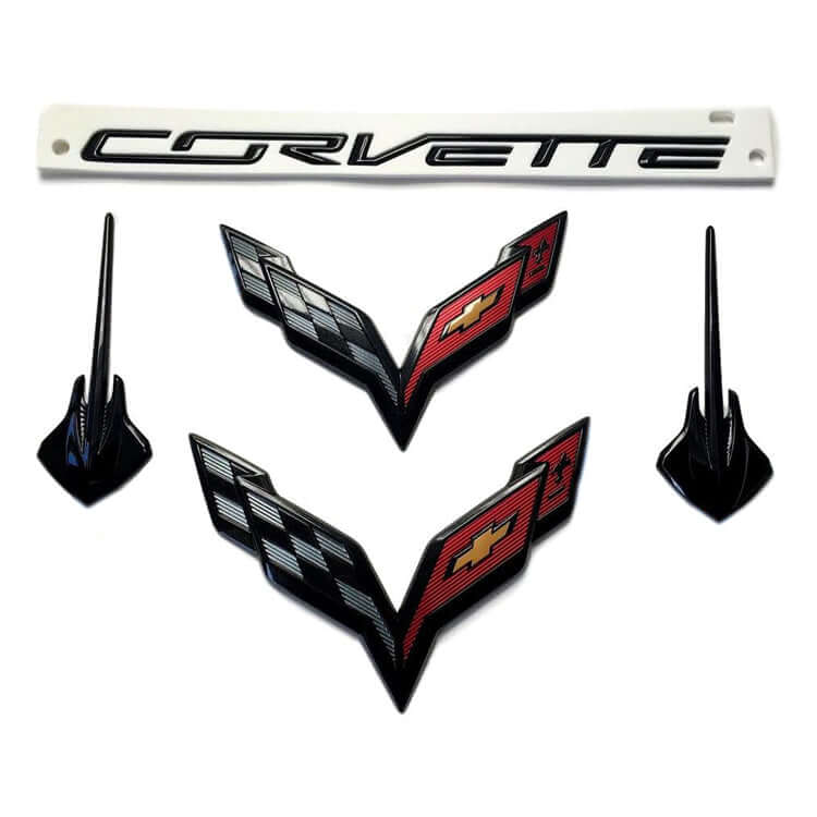 45-4-131 ACS Emblem Black Out Kit - Stingray Corvette