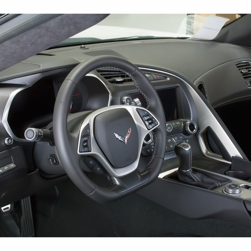 C7 Corvette Interior Knob Set Solid Colors