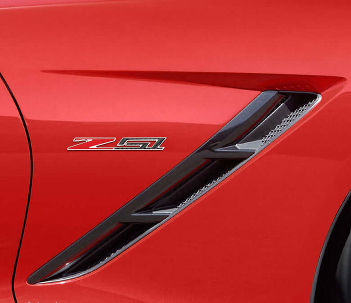 6 inch Z51 emblem badge - c7 corvette