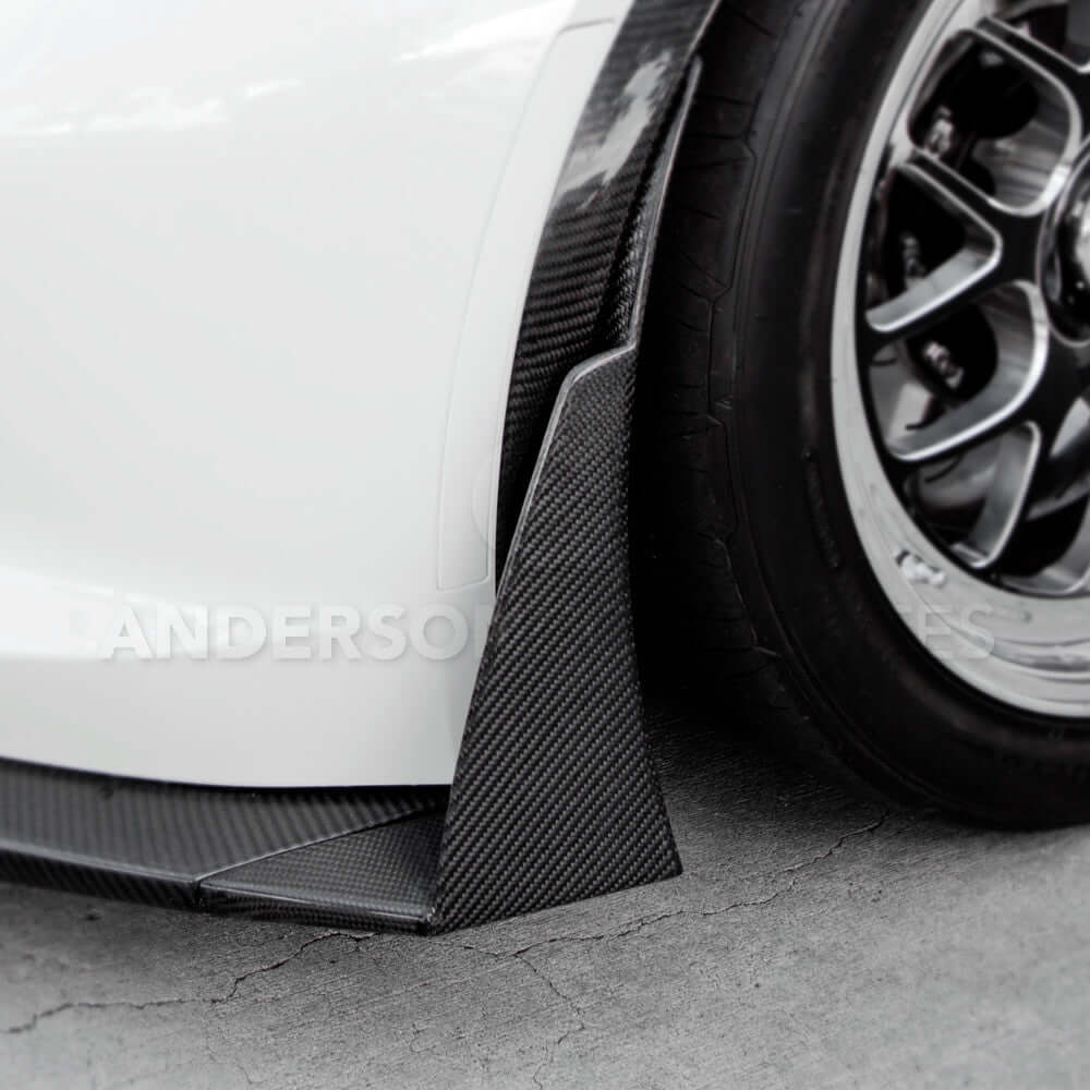 AC-FL14CHC7-Z6X carbon fiber c7 corvette canards