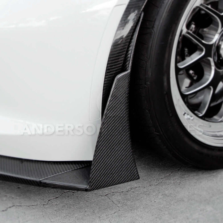 AC-FL14CHC7-Z6X carbon fiber c7 corvette canards