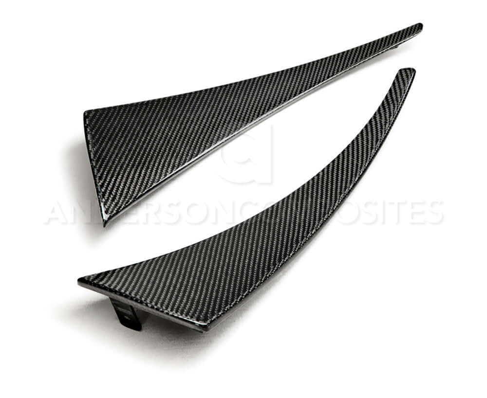 AC-RMG14CHC7 Anderson Composits C7 Corvette Carbon Fiber Rear Mud Flaps