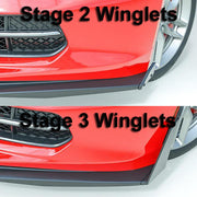 C7 Corvette Z06 Stage 3 Front Winglets / diffusers