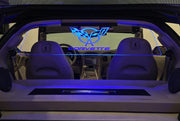 C5 Corvette Coupe illuminated Windrestrictor windscreen