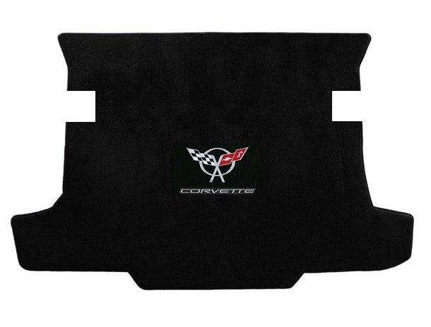 C5 Corvette Double Logo Velourtex Cargo Mat Llloyd Mats