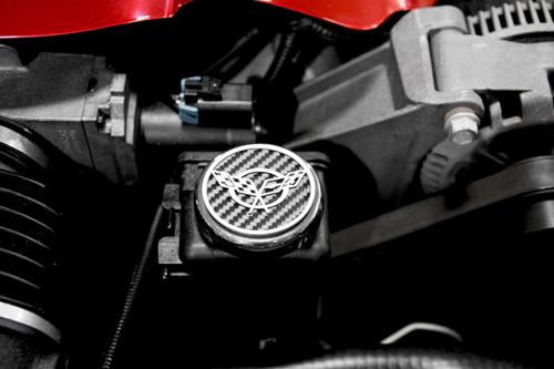 carbon Fiber Fluid Caps C5 Corvette