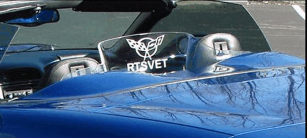 C5 Corvette Windrestrictor windscreen