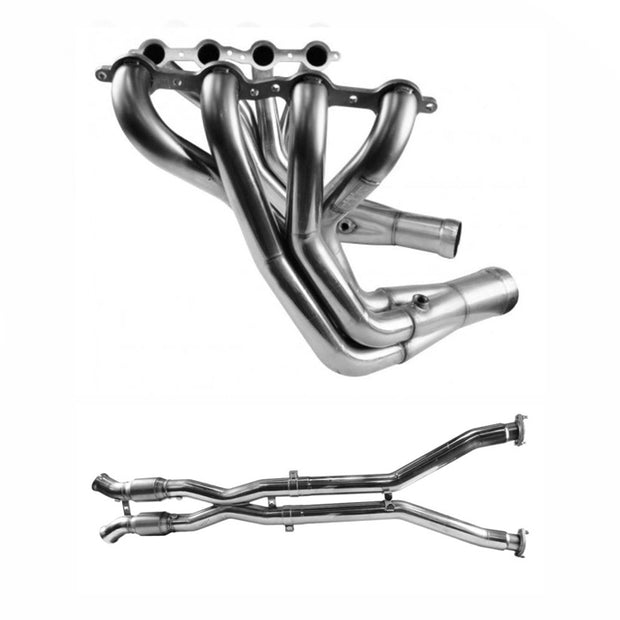 C5 corvette 2150H620 kooks 2 inch long tube headers with high flow cats no emissions race
