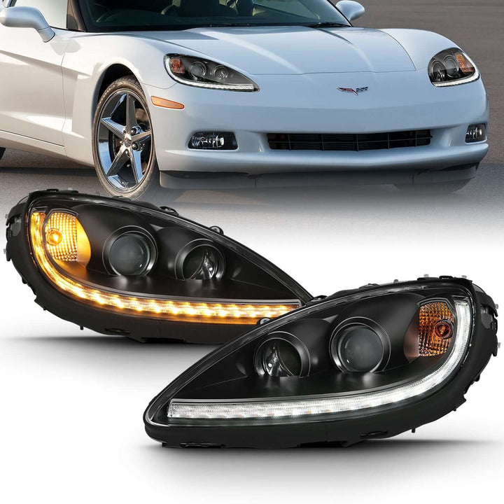C6 Corvette Grand Sport Headlights
