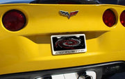 C6 Corvette Chrome and Brushed License Plate Frame