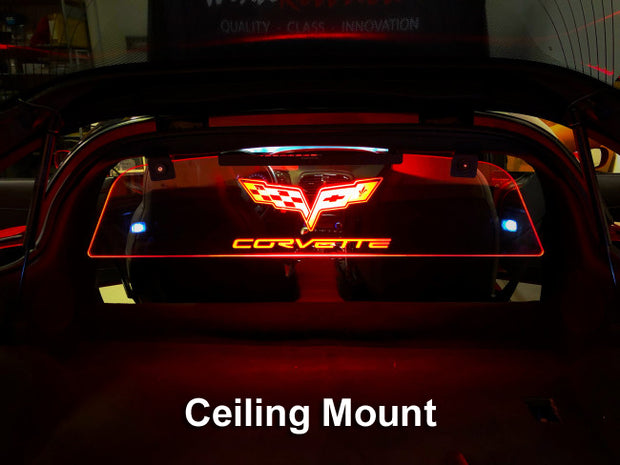 C6 Corvette Coupe Windrestrictor