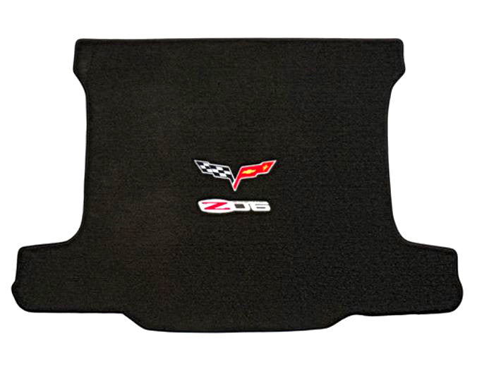 C6 Corvette Double Logo Cargo mat velourtex