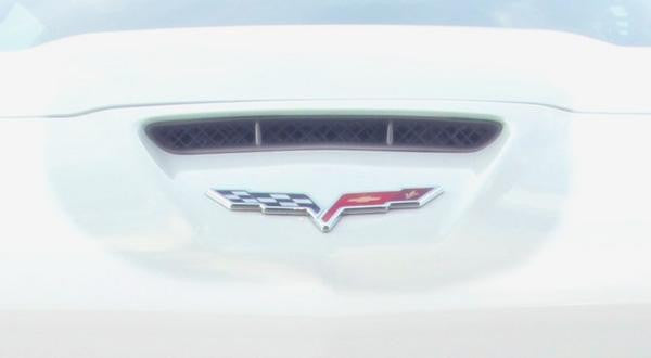C6 Corvette Z06 Hood Vent Grille screen
