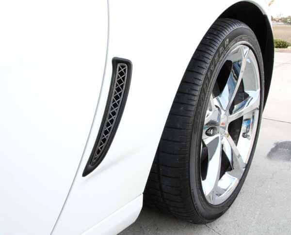 C6 Corvette Z06 Rear Fender Grilles