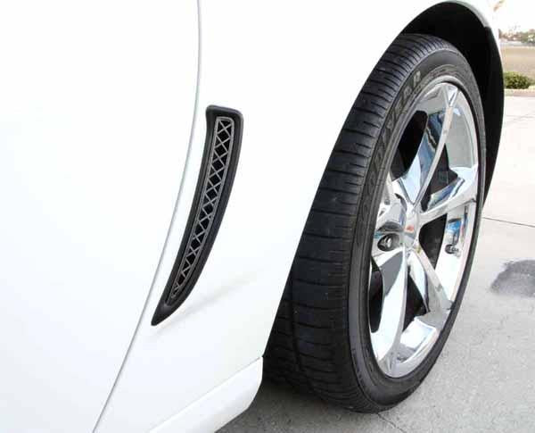 C6 Corvette Z06 Rear Fender Grilles